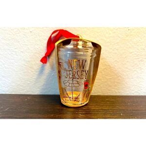 STARBUCKS BEEN THERE SERIES - NEW JERSEY - 2021 GLASS ORNAMENT - HTF! - RARE!